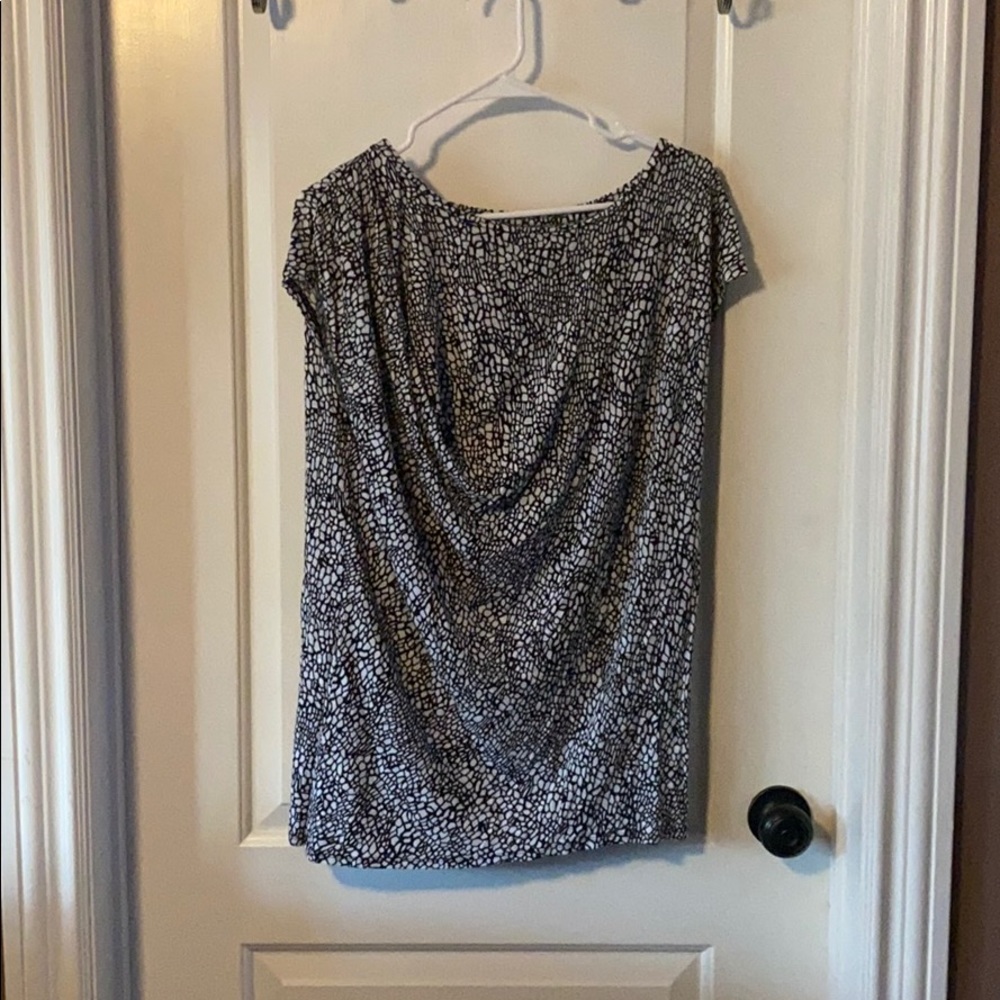 Crowl neck blouse